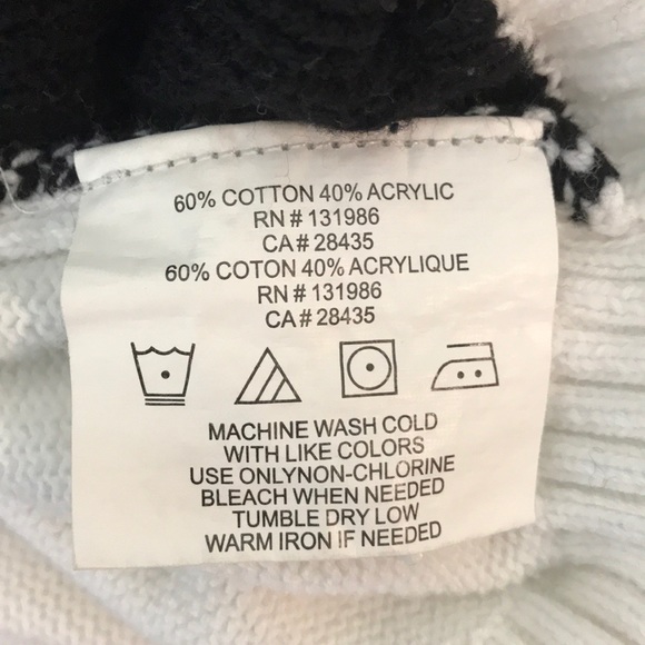 Imagine 8 Snowman Ugly Christmas Sweater Size L - Picture 4 of 4